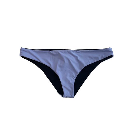 PRANA Bikini Swimsuit Bottom Lavender / Black Women’s L NWOT - Picture 1 of 4